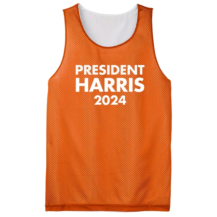 President Harris 2024 Mesh Reversible Basketball Jersey Tank