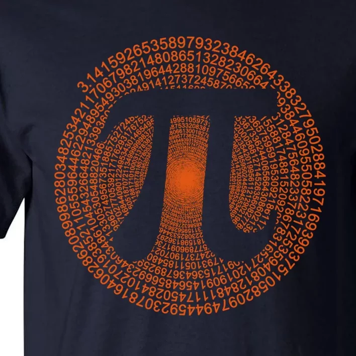 Pi Hoodie 314 Pi Number Symbol Math Science Gift For Lovers Tall T-Shirt