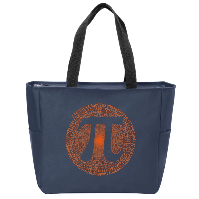 Pi Hoodie 314 Pi Number Symbol Math Science Gift For Lovers Zip Tote Bag