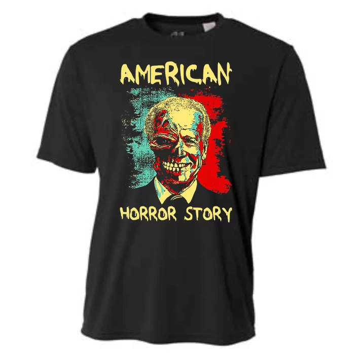 President Horror American Zombie Story Halloween Cooling Performance Crew T-Shirt