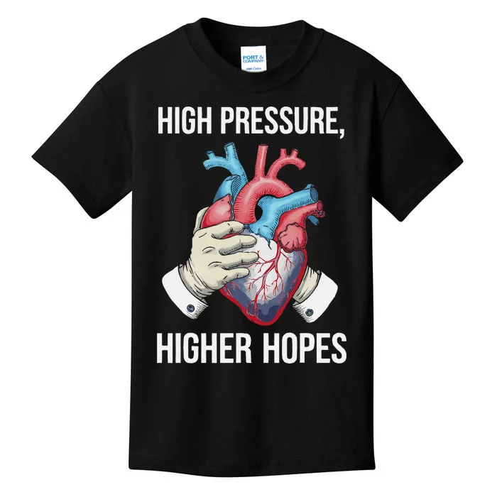 Pulmonary Hypertension Awareness High Blood Pressure Kids T-Shirt