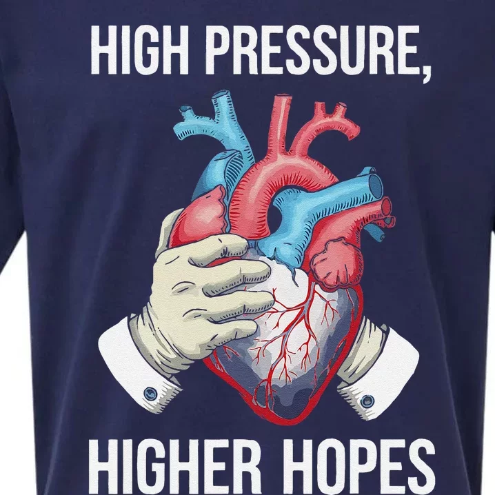 Pulmonary Hypertension Awareness High Blood Pressure Sueded Cloud Jersey T-Shirt