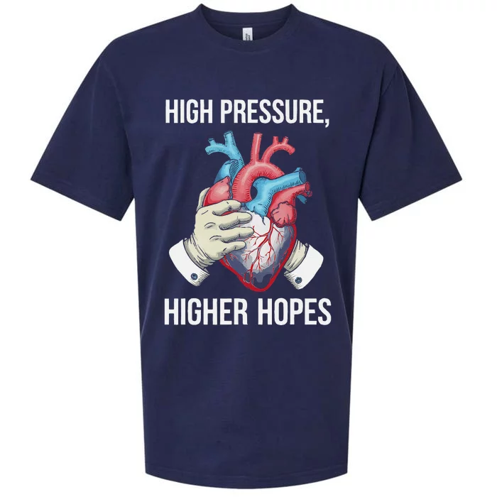 Pulmonary Hypertension Awareness High Blood Pressure Sueded Cloud Jersey T-Shirt