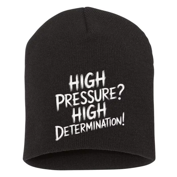 Pulmonary Hypertension Awareness High Blood Pressure Short Acrylic Beanie