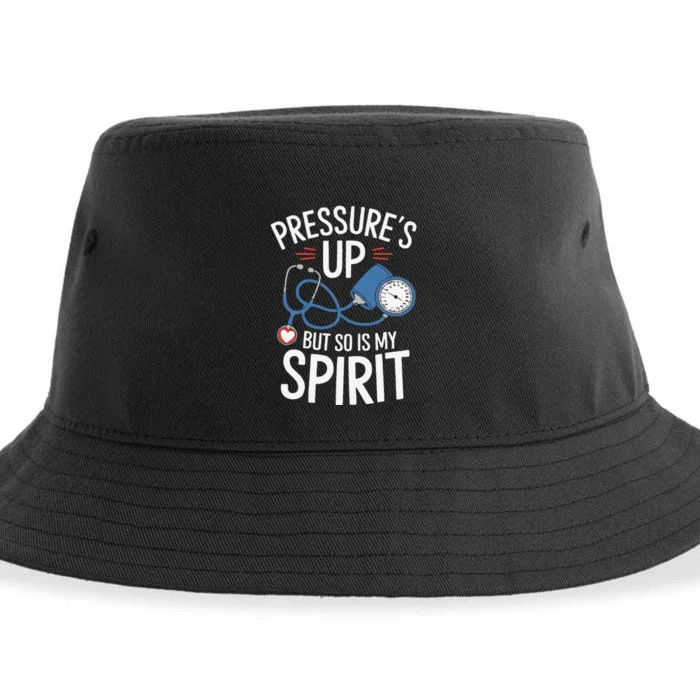 Pulmonary Hypertension Awareness High Blood Pressure Sustainable Bucket Hat