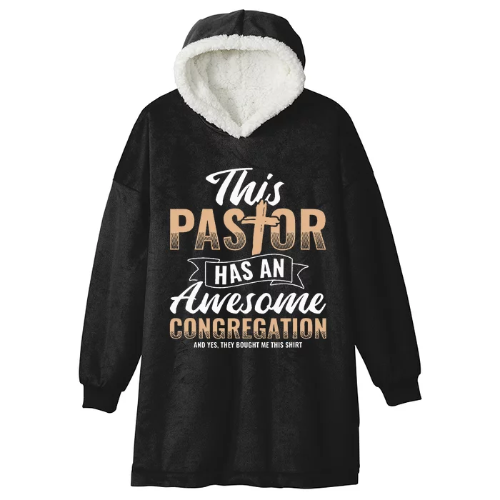 Pastor Has An Awesome Congregation Christian Bought Me This Hooded Wearable Blanket