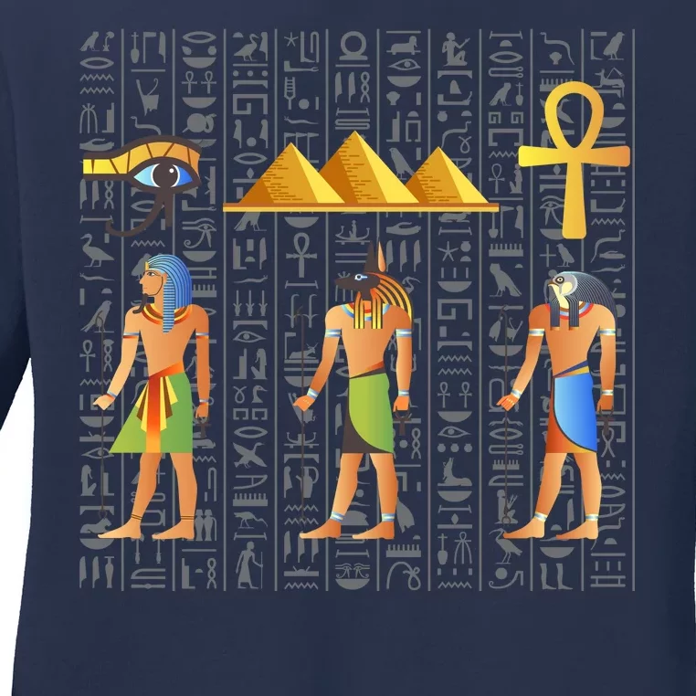 Pharaoh Egyptian Ladies Long Sleeve Shirt