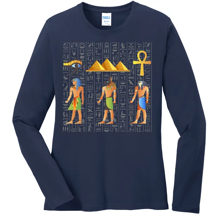 Pharaoh Egyptian Ladies Long Sleeve Shirt