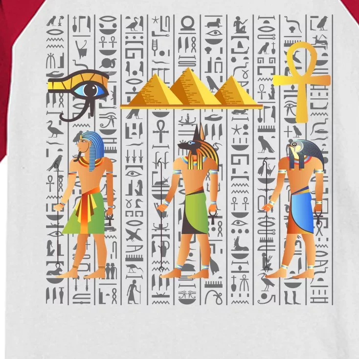 Pharaoh Egyptian Kids Colorblock Raglan Jersey