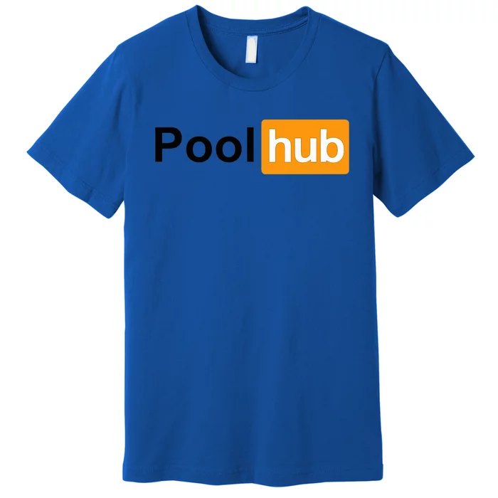 Pool Hub Billiards Pool Player Premium T-Shirt