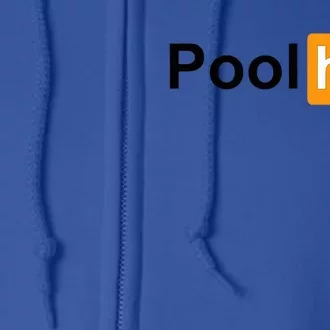 Pool Hub Billiards Pool Player Full Zip Hoodie