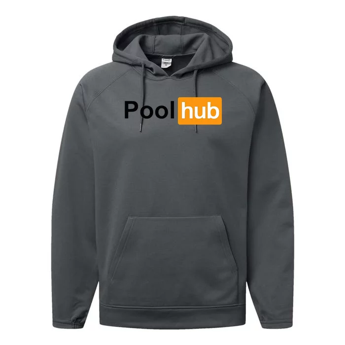 Pool Hub Billiards Pool Player Performance Fleece Hoodie