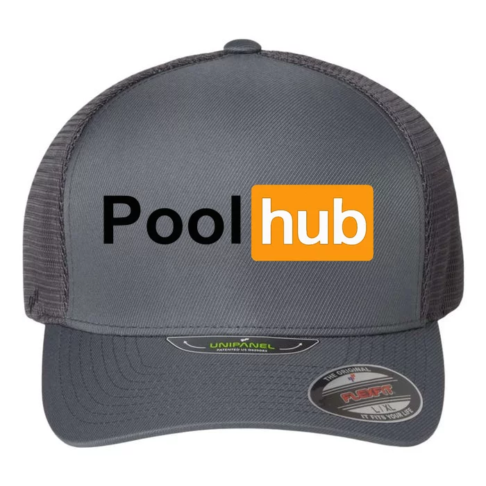 Pool Hub Billiards Pool Player Flexfit Unipanel Trucker Cap