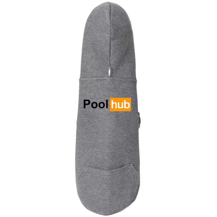 Pool Hub Billiards Pool Player Doggie 3-End Fleece Hoodie