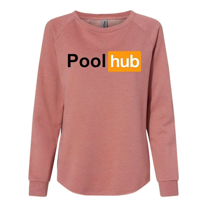 Pool Hub Billiards Pool Player Womens California Wash Sweatshirt