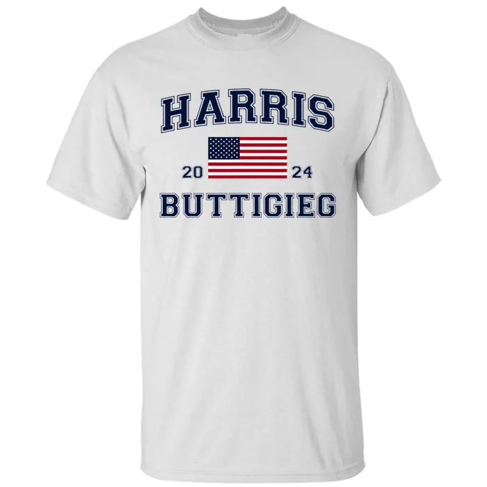 President Harris Buttigieg 2024 Kamala Harris Pete Buttigieg Tall T-Shirt