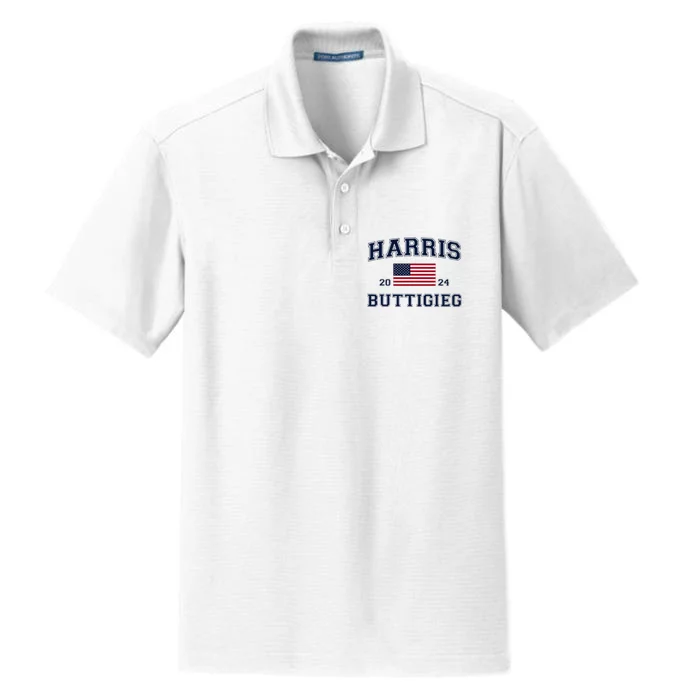 President Harris Buttigieg 2024 Kamala Harris Pete Buttigieg Dry Zone Grid Performance Polo