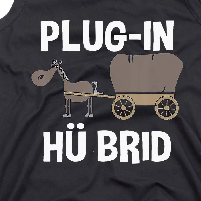 Plugin Hü Brid Funny Hybrid Carhorse Tank Top