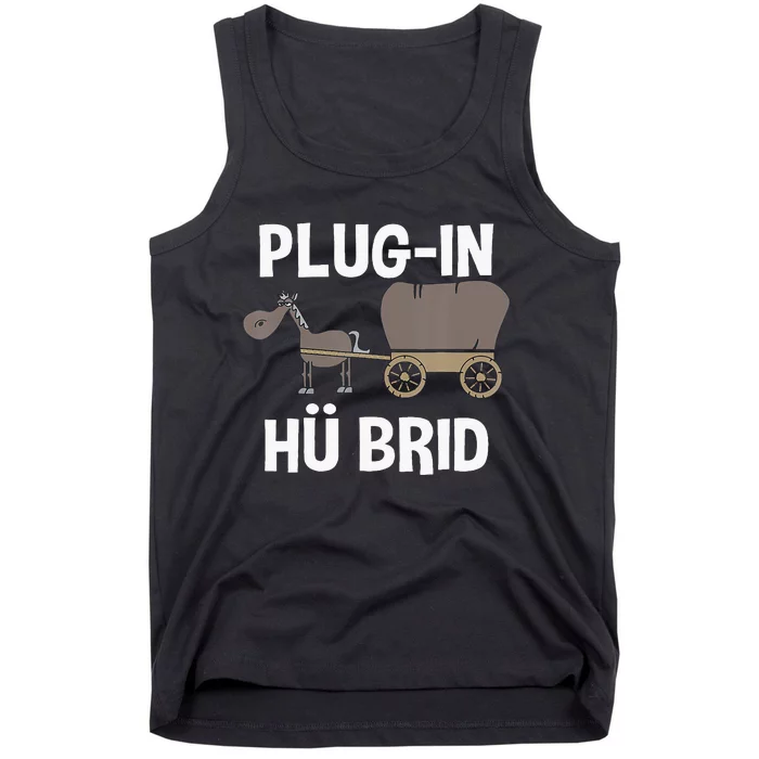 Plugin Hü Brid Funny Hybrid Carhorse Tank Top