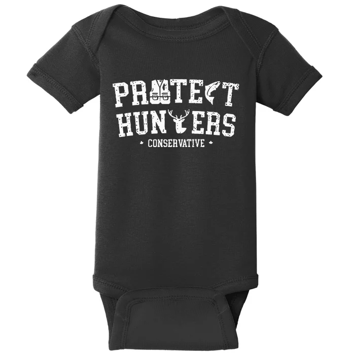 Protect Hunters Conservative Baby Bodysuit