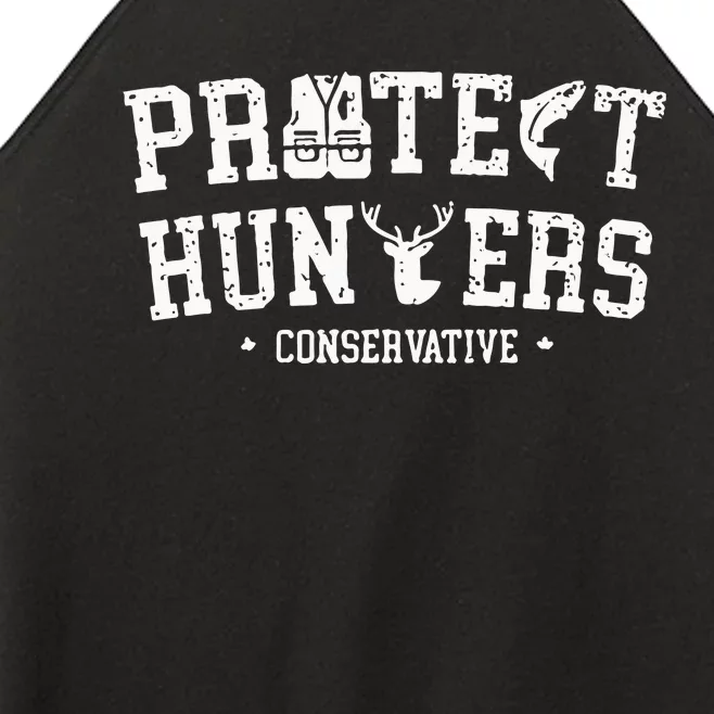 Protect Hunters Conservative Women’s Perfect Tri Rocker Tank