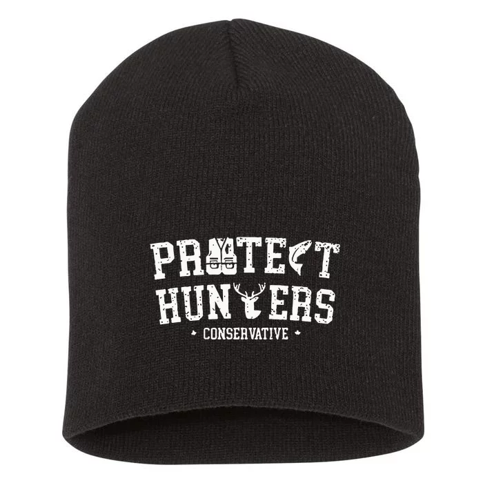 Protect Hunters Conservative Short Acrylic Beanie