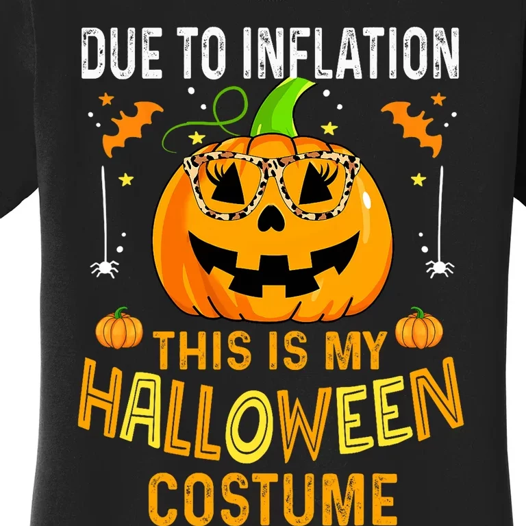 Pumpkin Halloween Costume Funny Halloween 2024 Women's T-Shirt