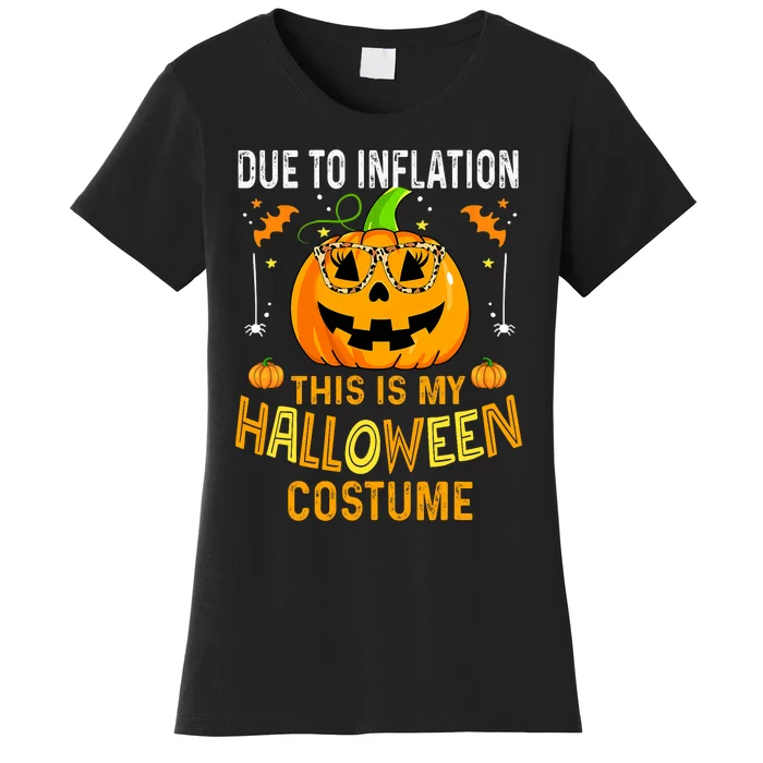 Pumpkin Halloween Costume Funny Halloween 2024 Women's T-Shirt