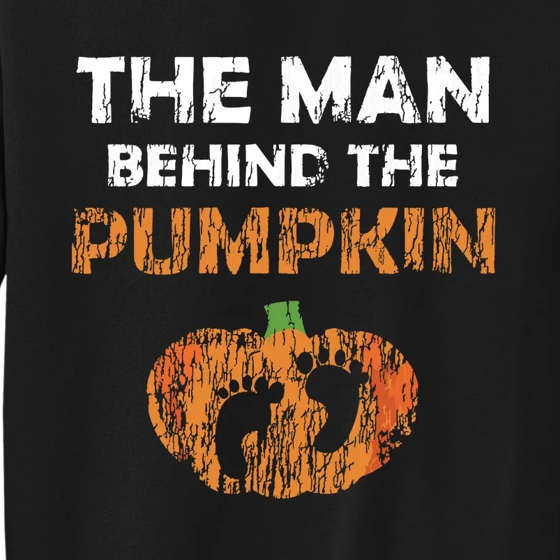 Pregnant Halloween Costume For Dad Expecting Lil Pumpkin Sweatshirt