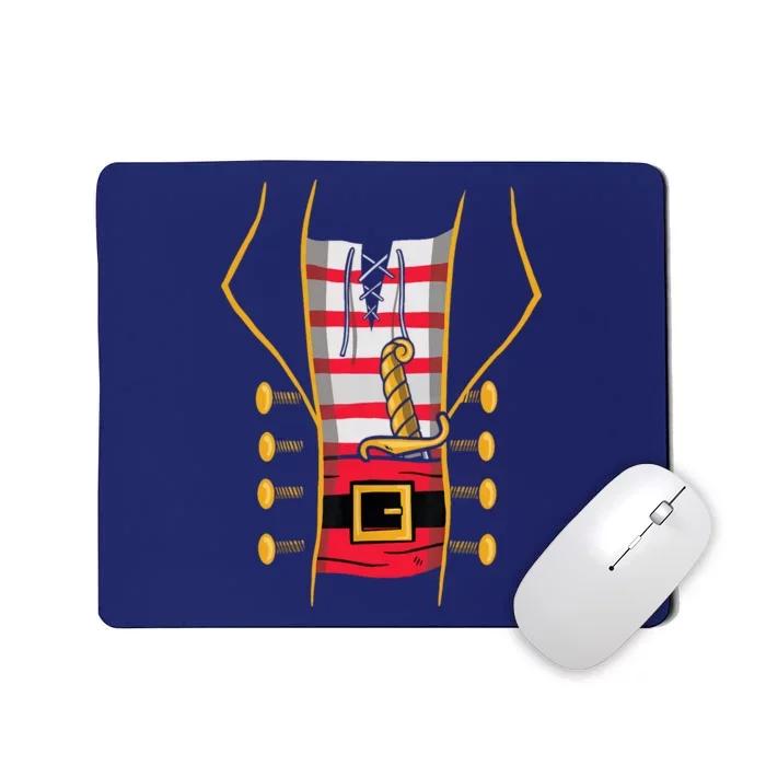 Pirate Halloween Costume Mousepad