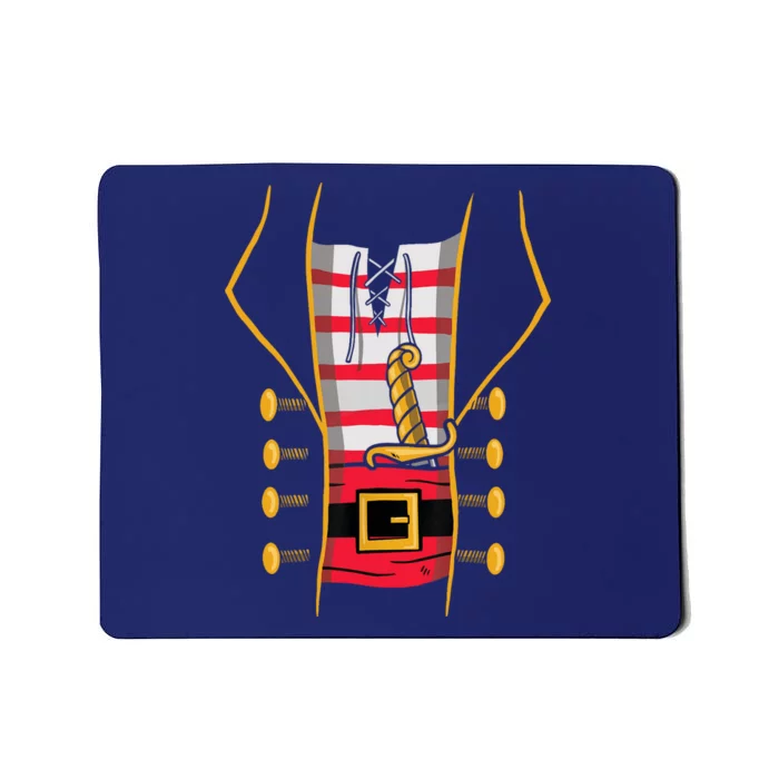 Pirate Halloween Costume Mousepad