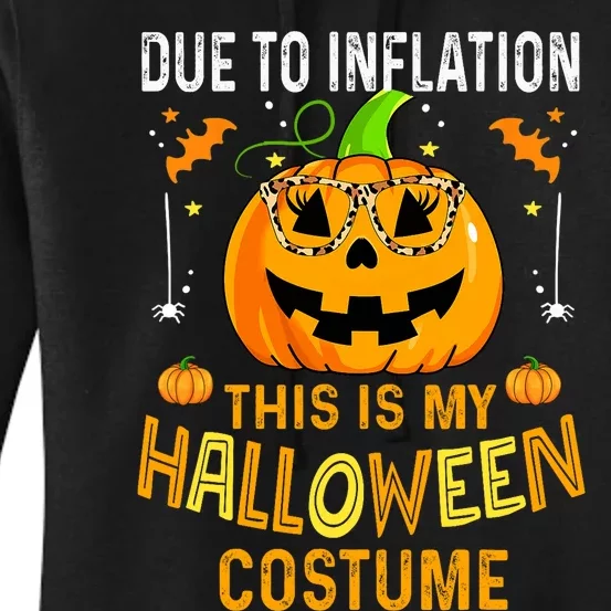 Pumpkin Halloween Costume Funny Halloween 2024 Women's Pullover Hoodie