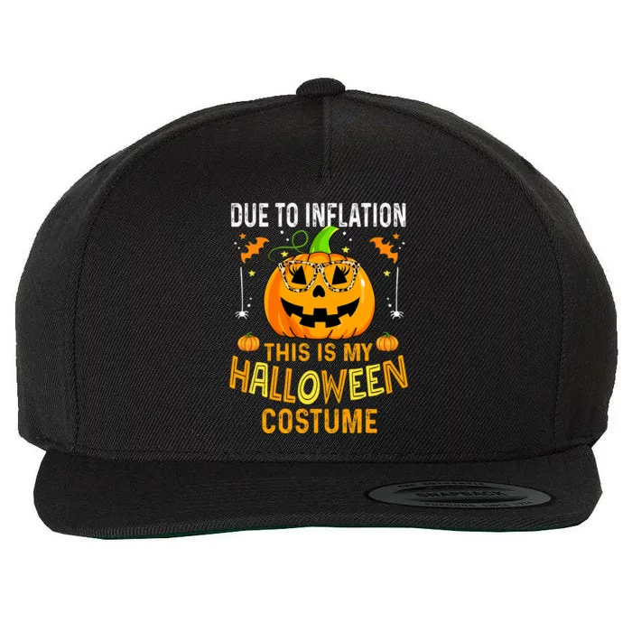 Pumpkin Halloween Costume Funny Halloween 2024 Wool Snapback Cap