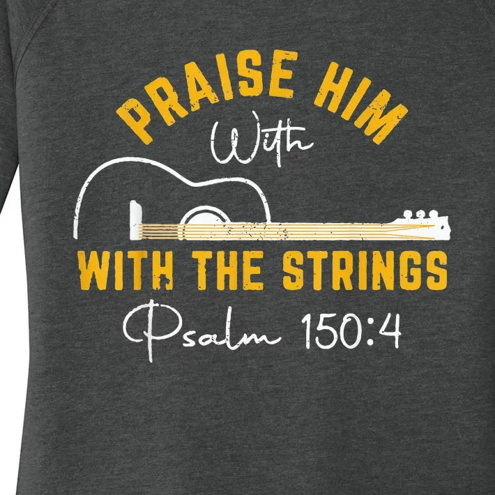 praise him christian Design Women's Perfect Tri Tunic Long Sleeve Shirt