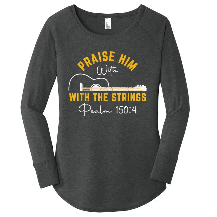 praise him christian Design Women's Perfect Tri Tunic Long Sleeve Shirt