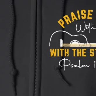 praise him christian Design Full Zip Hoodie