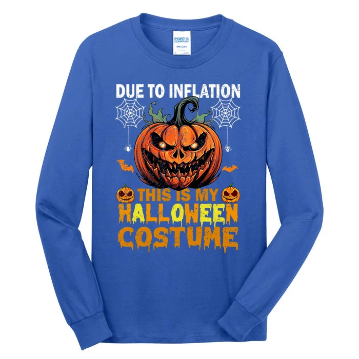 Pumpkin Halloween Costume Funny Halloween 2024 Tall Long Sleeve T-Shirt