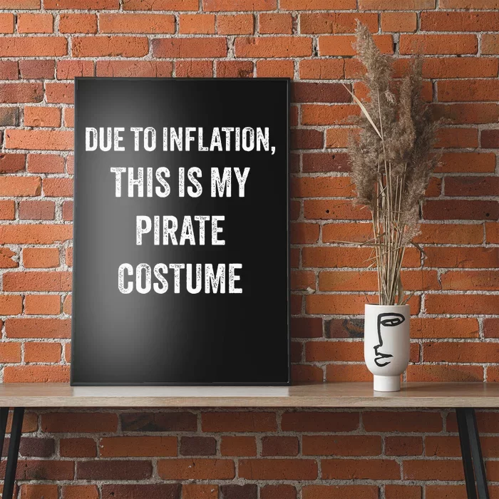 Pirate Halloween Costume Poster