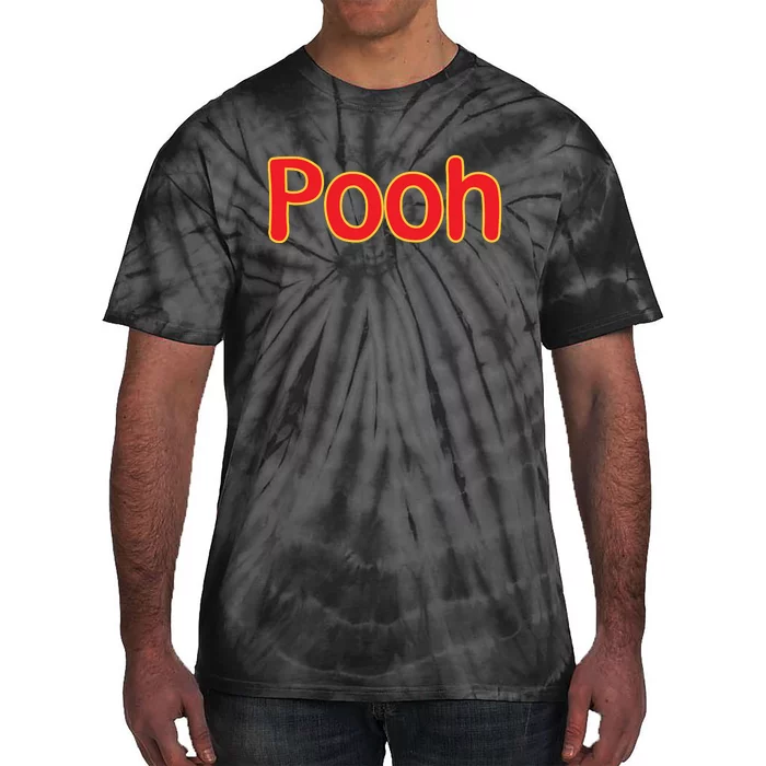 Pooh Halloween Costume Tie-Dye T-Shirt