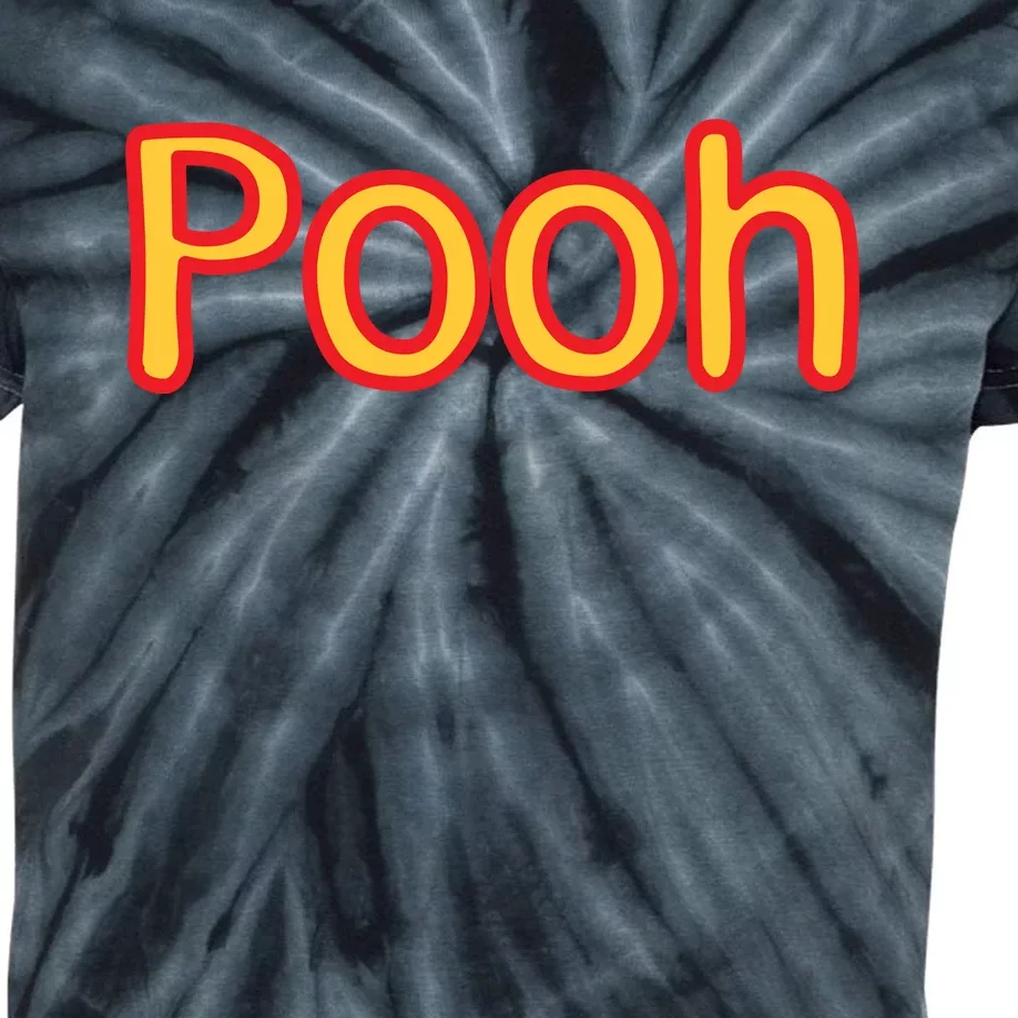 Pooh Halloween Costume Kids Tie-Dye T-Shirt