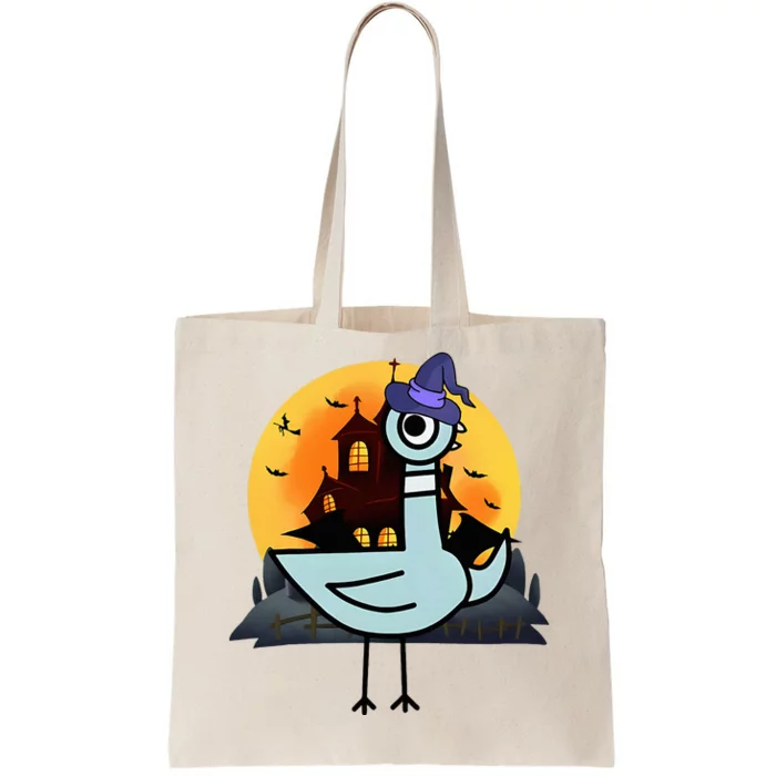 Pigeon Halloween Costume Tote Bag