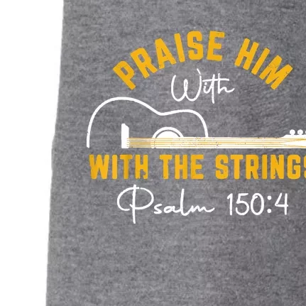 Praise Him Christian Design Doggie 3-End Fleece Hoodie