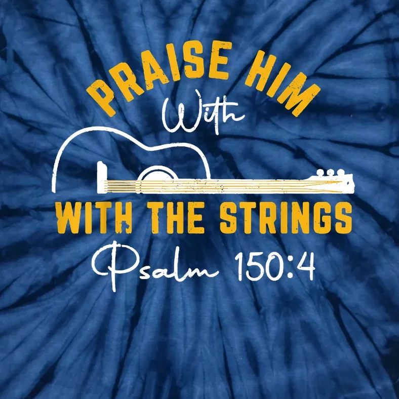 Praise Him Christian Design Tie-Dye T-Shirt