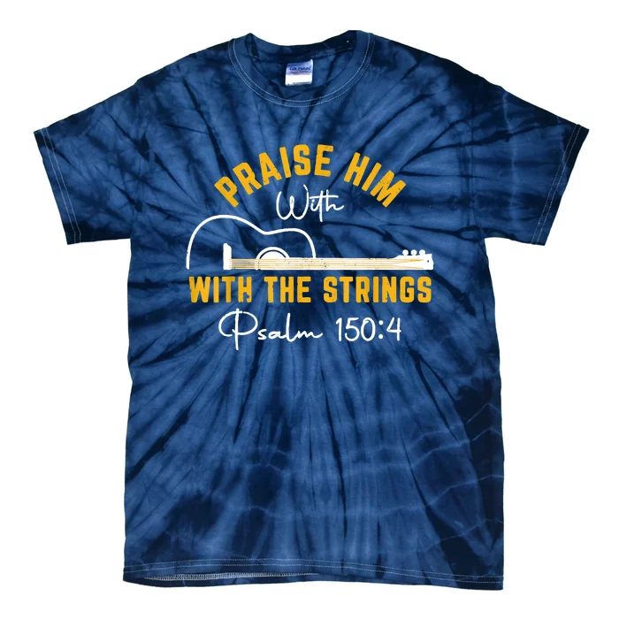 Praise Him Christian Design Tie-Dye T-Shirt