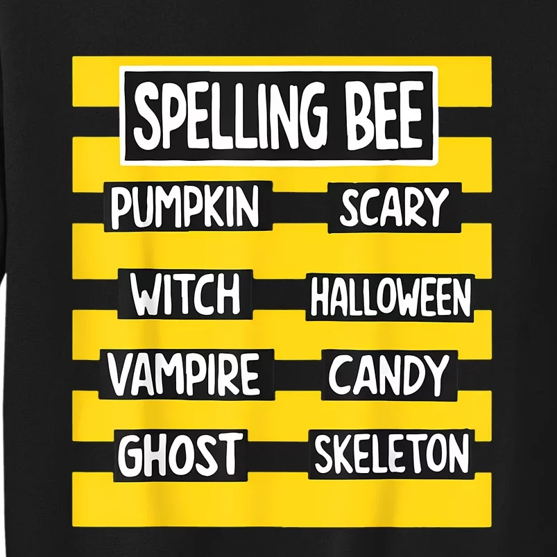 Pun Halloween Costume For Teachers Spelling Bee Sweatshirt