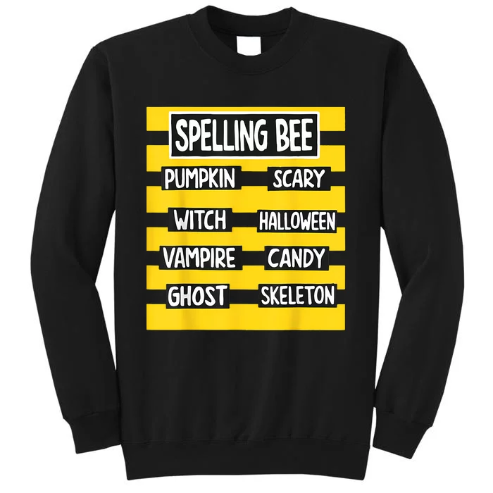 Pun Halloween Costume For Teachers Spelling Bee Sweatshirt