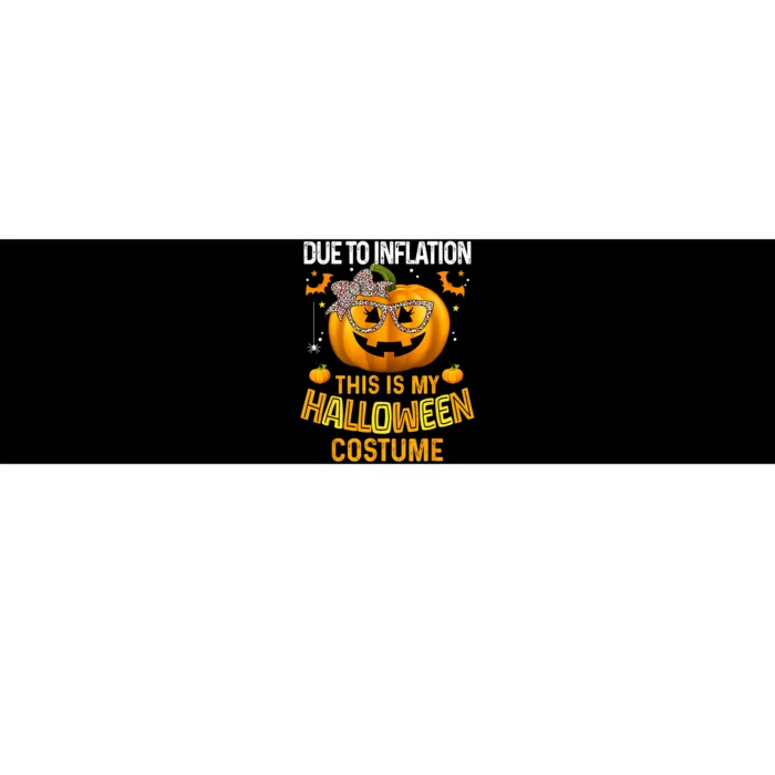 Pumpkin Halloween Costume Women Funny Halloween 2024 Bumper Sticker