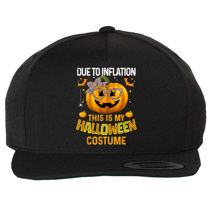 Pumpkin Halloween Costume Women Funny Halloween 2024 Wool Snapback Cap