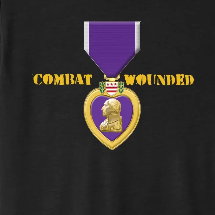 Purple Heart Combat Veteran Cool ChromaSoft Performance T-Shirt