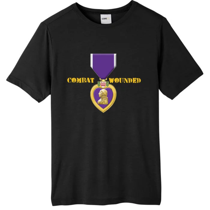 Purple Heart Combat Veteran Cool ChromaSoft Performance T-Shirt